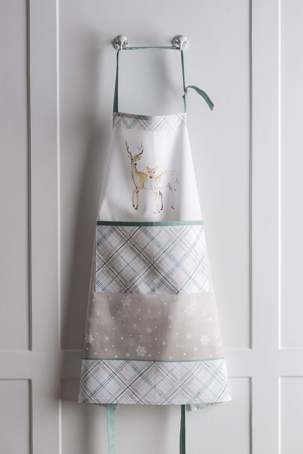 Maison d' Hermine 100% Cotton Apron for women with Pocket Kitchen Chef Autumn Apron for Men Cooking Gardening Server Waitress Maid - Image 4