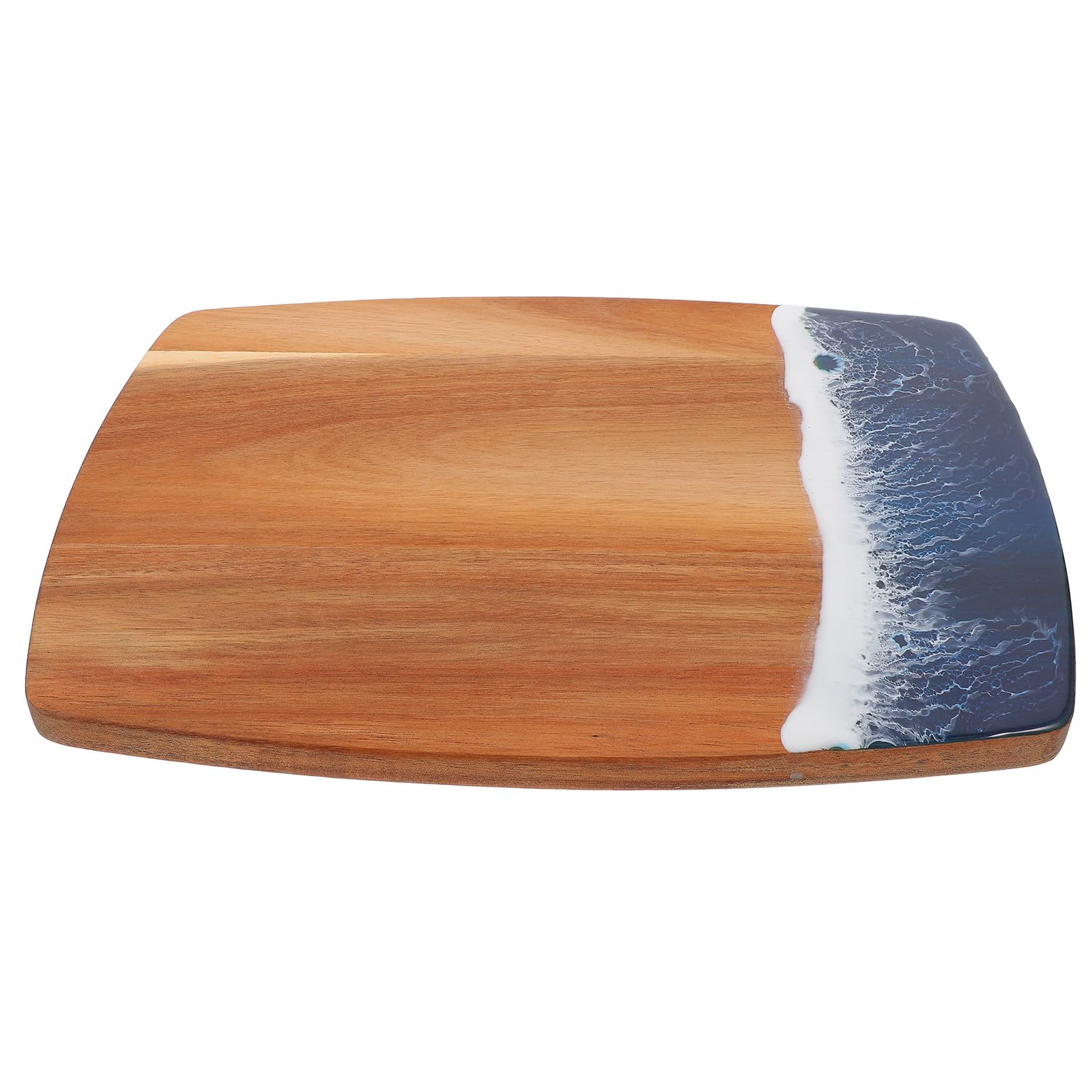 Toyvian Tagliere in Legno Resina Grande per Cucina Tagliere per Carne e Verdure Resistente per Piano di Lavoro Domestico e Uso Ristorazione