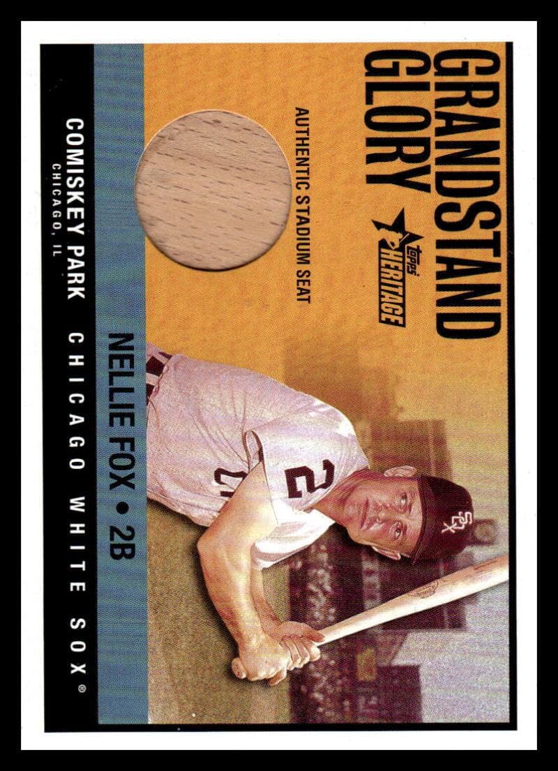 2001 Topps Heritage Grandstand Glory #NF Nellie Fox NM-MT Chicago White Sox Baseball Trading Card