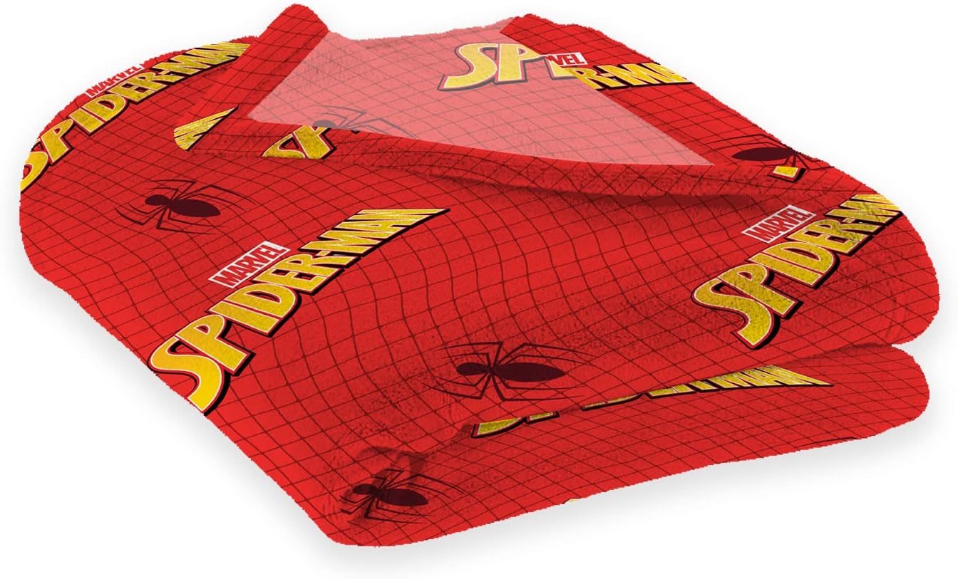 Marvel Home SpiderMan  Slinger Single Blanket, 100 X 150 CM, Cotton