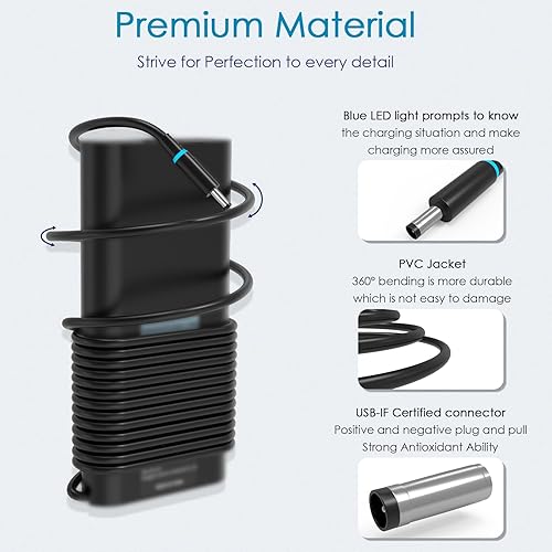 Miniatura 2 de Adaptador de escritorio de 130 W y 90 W para computadora de escritorio todo en uno Dell Inspiron 7720 7710Dell Inspiron 5420 5415 5410, Dell