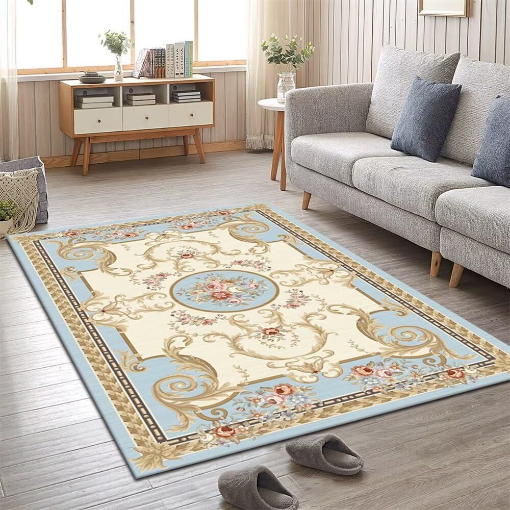 Grand tapis de salon floral 50x150 pour sublimer votre dressing et couloir