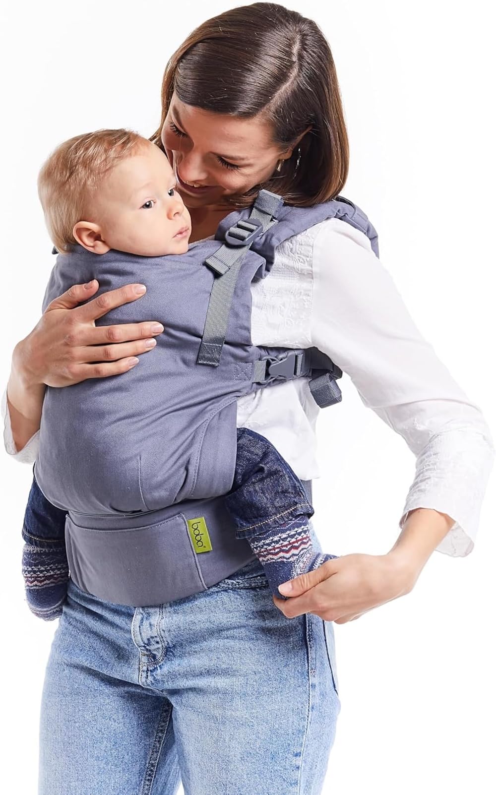 Boba X Mochila Portabebés, Porta Bebés Recién Nacidos y Niños Pequeños, Mochila de Porteo para Bebé, Marsupio de Bebé Ajustable, Portabebés Ergonómico, Portabebés para Peques de 3-21 kg - 1