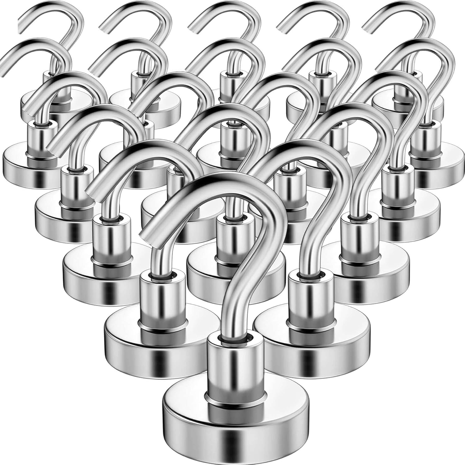 MI N CI 20 Pack Hooks, 35 lb+ Strong