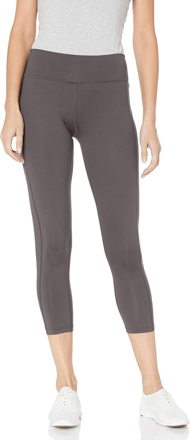 Tommie Copper Women’s Performance Compression Capris I Breathable, UPF 50, Zipper Pocket, Base Layer for All-Day Support