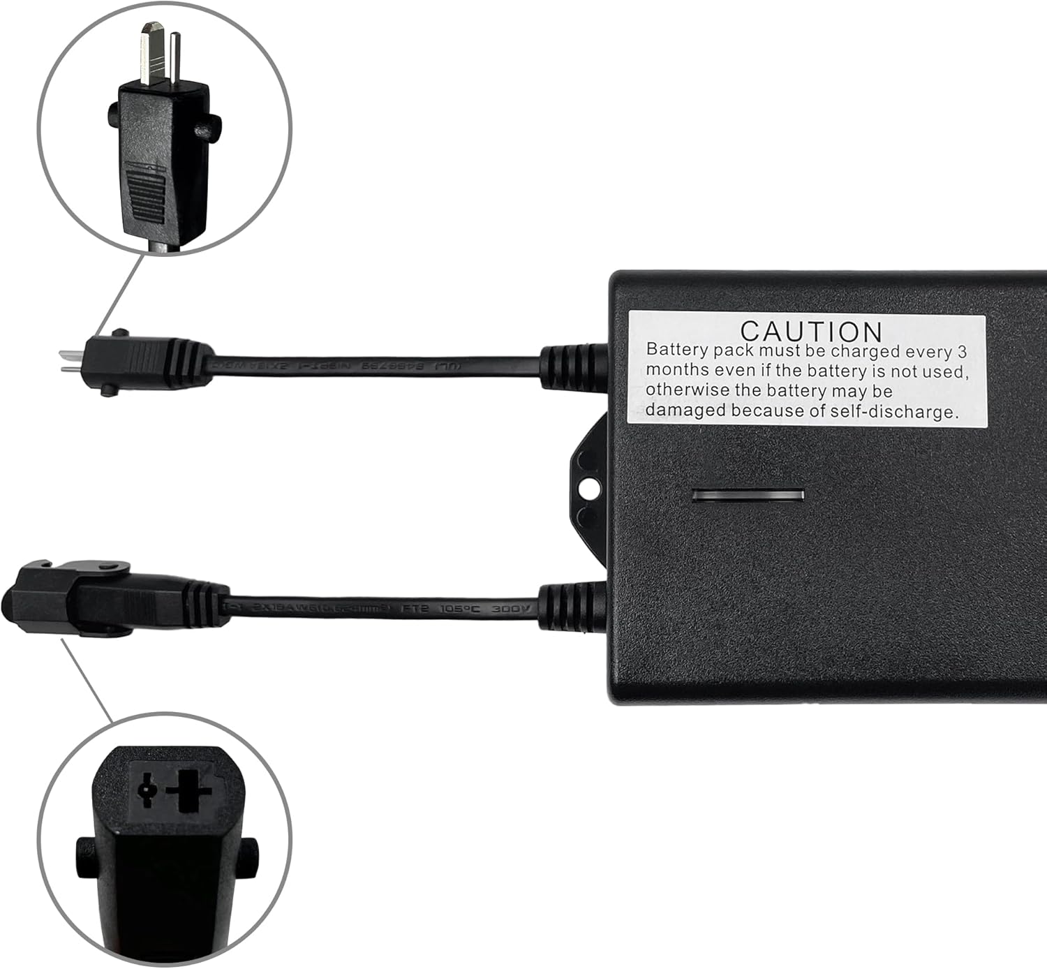 Power Recliner ZBPOWER 4000mAh Wireless Rechargeable Battery Pack Kits with Wall Power Supply and Y Power Cable