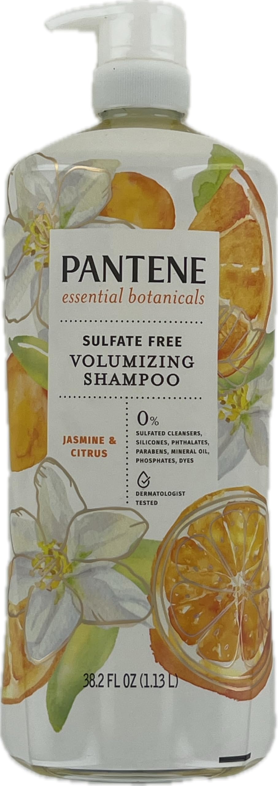 Pantene Essential Botanicals Jasmine Citrus Shampoo 38 2 Fluid Ounce