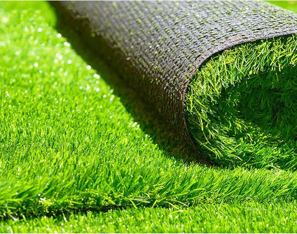 Prato Sintetico 35MM, Erba Artificiale Verde 35 millimettri Calpestabile per Terrazze, Balconi, Giardini, Aree Gioco e Bordi Piscina (2x15 metri - 30m²)