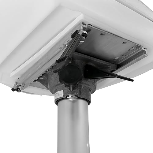 Miniatura 4 de Wise 8WD015-710 Silla de piloto estándar con cojines, pedestal de altura fija y tobogán de asiento