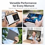 AGM PAD T2 Comprimé, 11" FHD 500-Nit Affichage, 256GB Stockage, y compris cas & Protecteur d'écran, pour les étudiants, les aînés, la lecture et le streaming