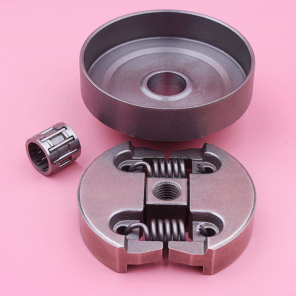 Kit de cojinete de Agujas for Tambor de piñón de Embrague de 3/8" y 6T, Compatible con Motosierra de Gasolina de 2500 y 25 CC.