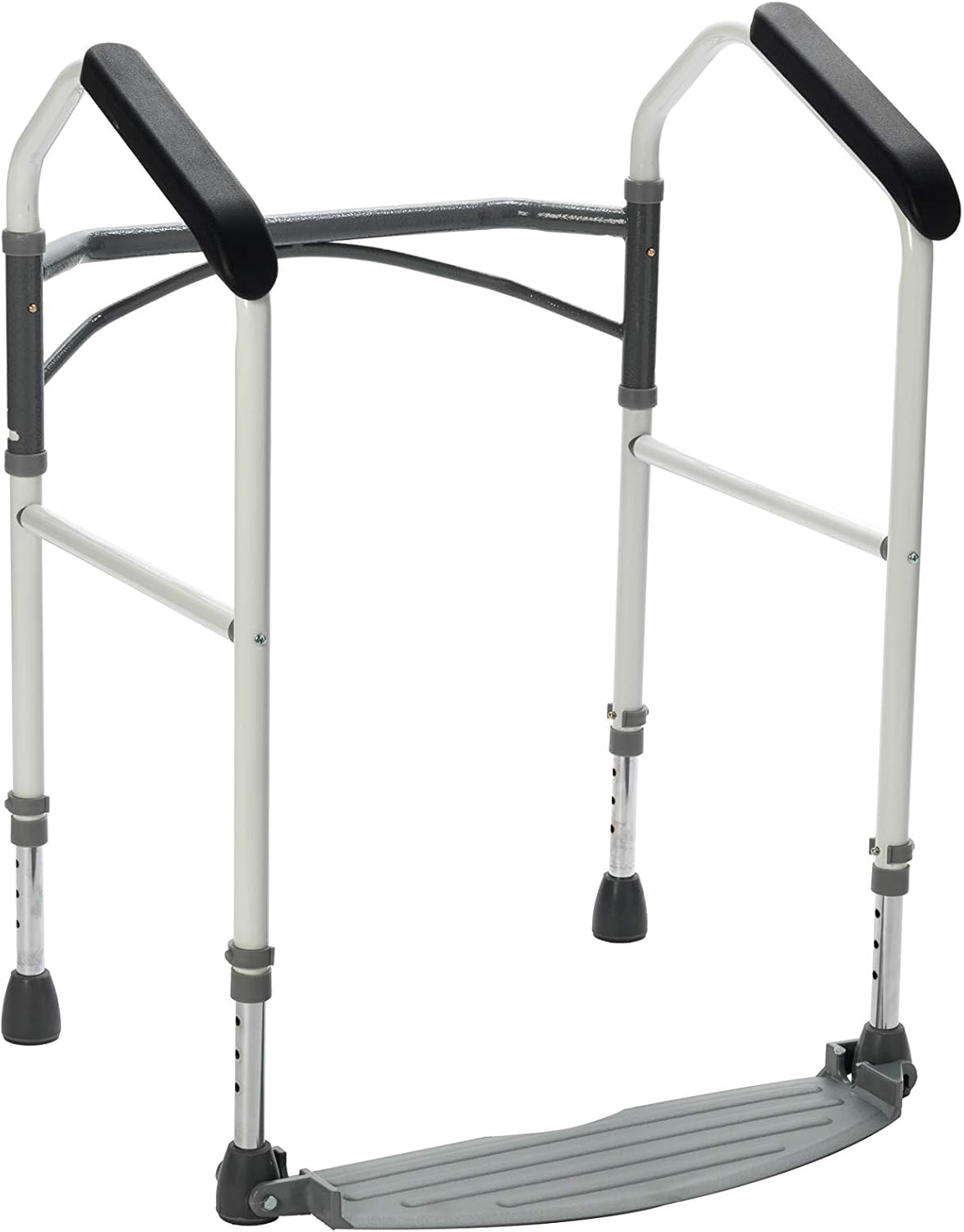 Buckingham Foldeasy Toilet Safety Frame - Strong Height Adjustable Frame Yet Foldable and Portable : Health & Household