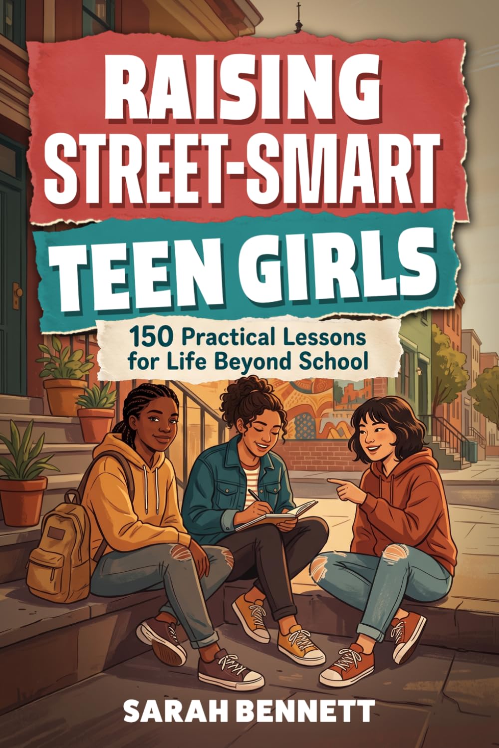 Raising Street Smart Teen Girls: 150 Practical Lessons for Life Beyond School for Handling Challenges with Confidence, Critical Thinking, Better ... 10-Minutes (Perfect Gift book for Ages 12-16)