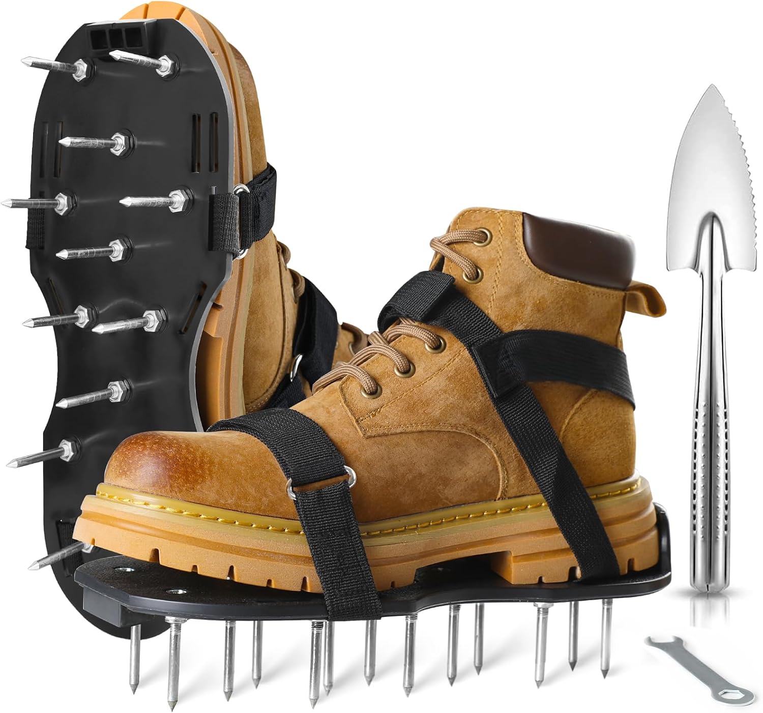 PHYSEN Lawn Aerator Shoes Review: 2.2" Spike Sandals for Easy Backyard Lawn Aeration