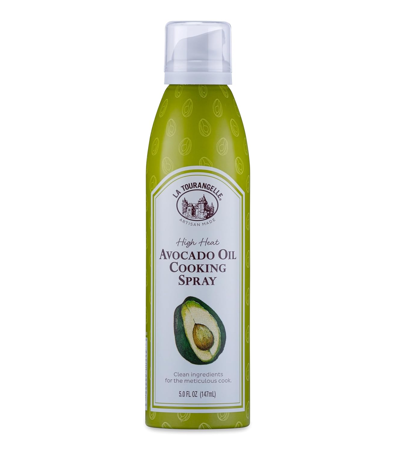 La Tourangelle, Avocado Oil Spray, Handcrafted from Premium Avocados, Great for Cooking, Butter Substitute, and Skin and Hair Care, Spray Cooking and Grilling Oil, 5 fl oz (5 Fl Oz (Spray)) Thumbnail