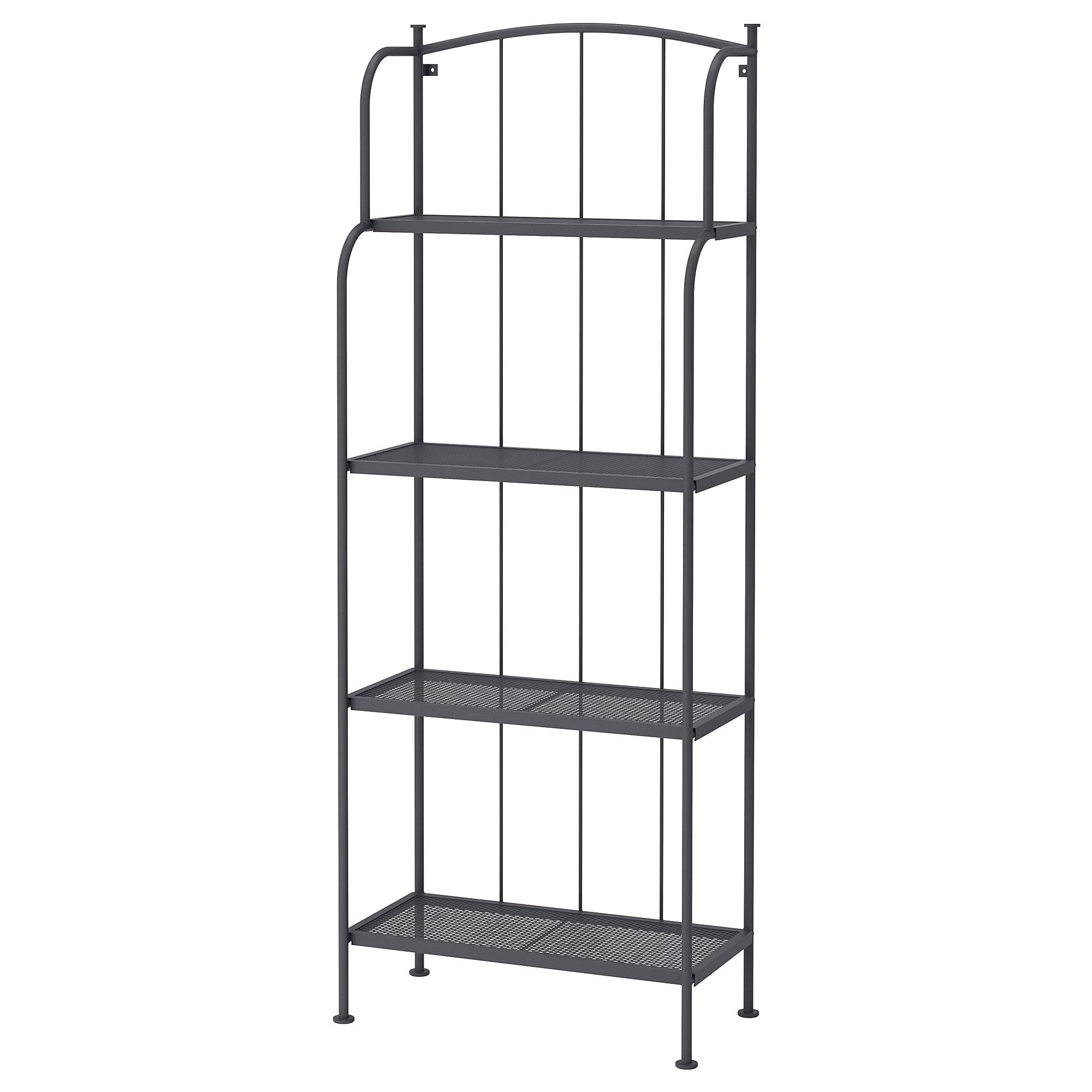Étagère d'extérieur ProTuning LÄCKÖ meuble rangement gris 160 cm balcon