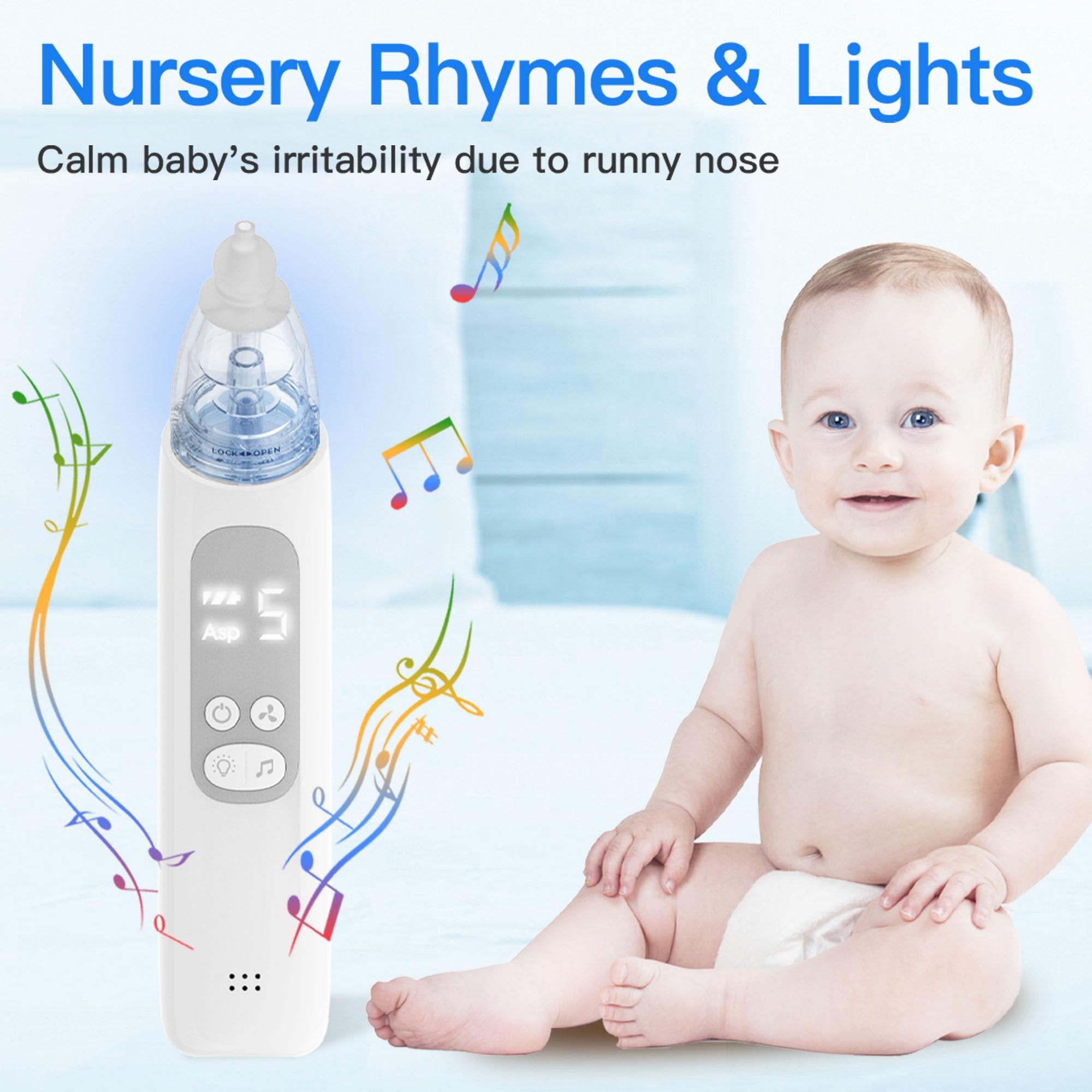 X-Bosak Baby Nasal Aspirator White