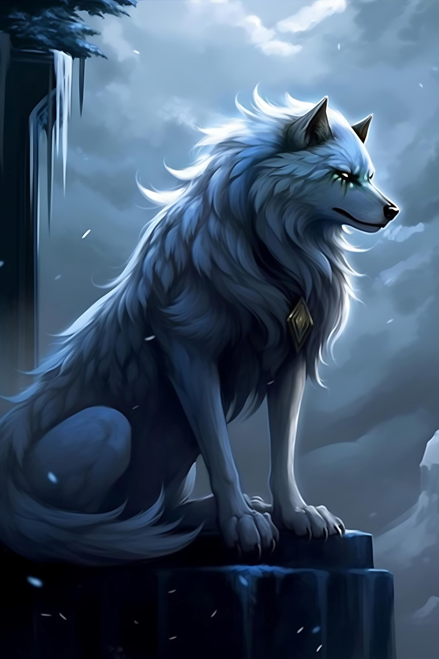 Amazon.com: Cxyan Cartoon Animals Wolf Diamond Painting Kits