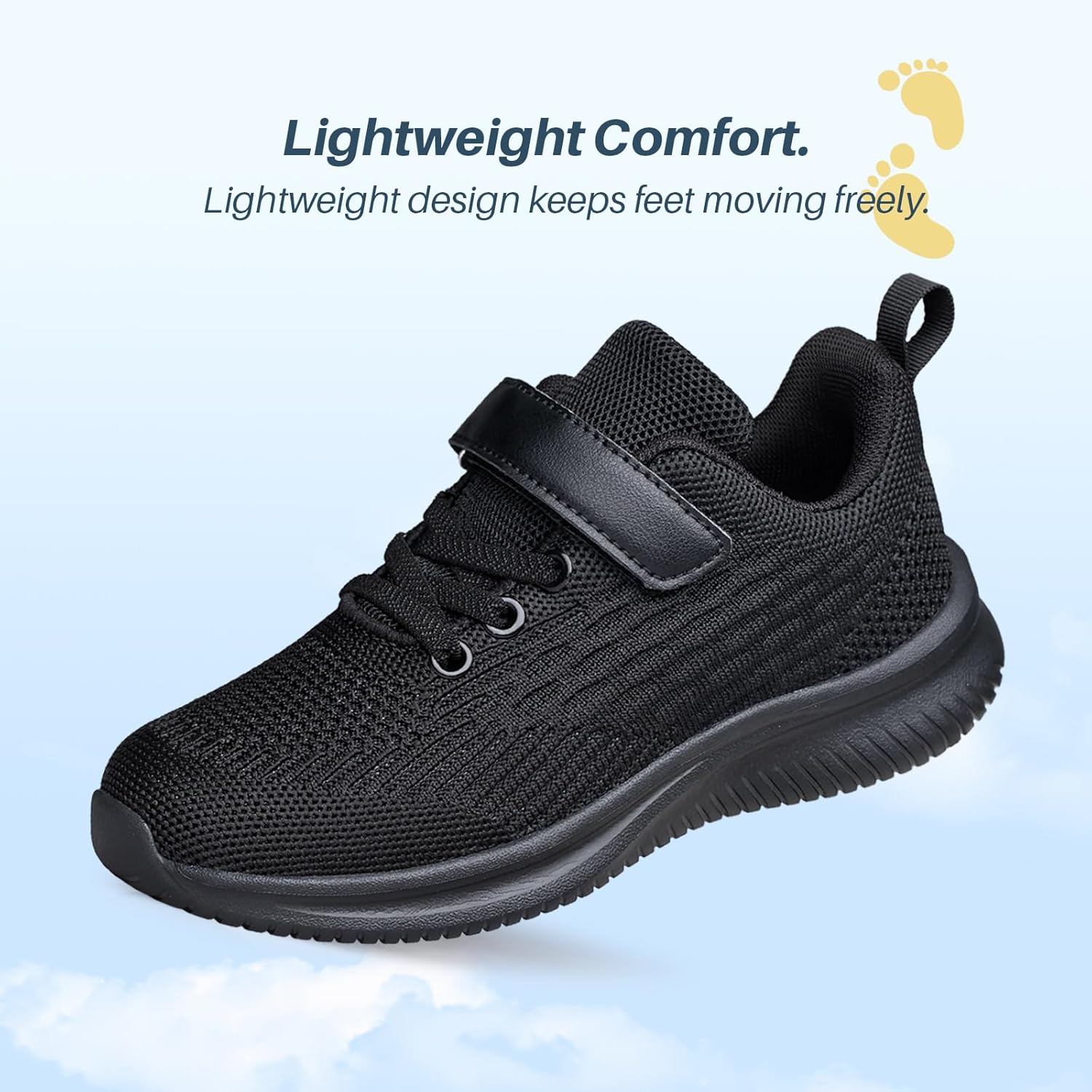 Boys Girls Sneakers Non-Slip Lightweight Running Shoes for Kids Breathable Tennis Shoes for Toddler/Little/Big Kid - Image 4