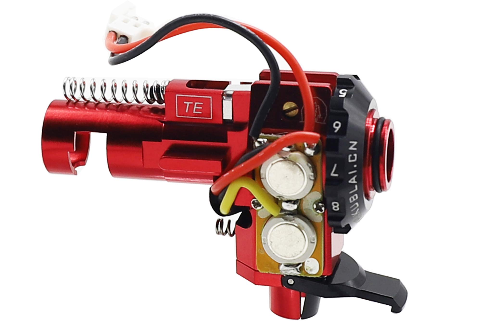 Tactical PRO AEG Hop up Aluminum Chamber LED for M Serie Airsoft Ver.2 Accessory (Red)