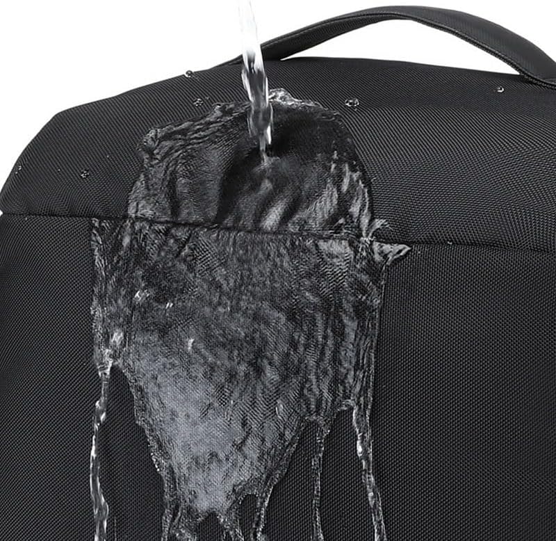 Men's Waterproof Handbag Short Distance Business Trip Fitness Bag Multi Functional Lightweight Storage(Gray)