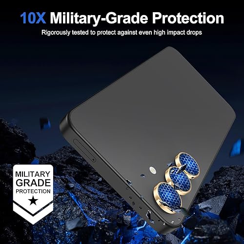 Vista 247 de para Samsung Galaxy Z Flip 7 Protector de Lente de Cámara, Cubierta de Lente de Vidrio Templado con Anillo de Metal Individual, [Fuerte Adhesión] 1