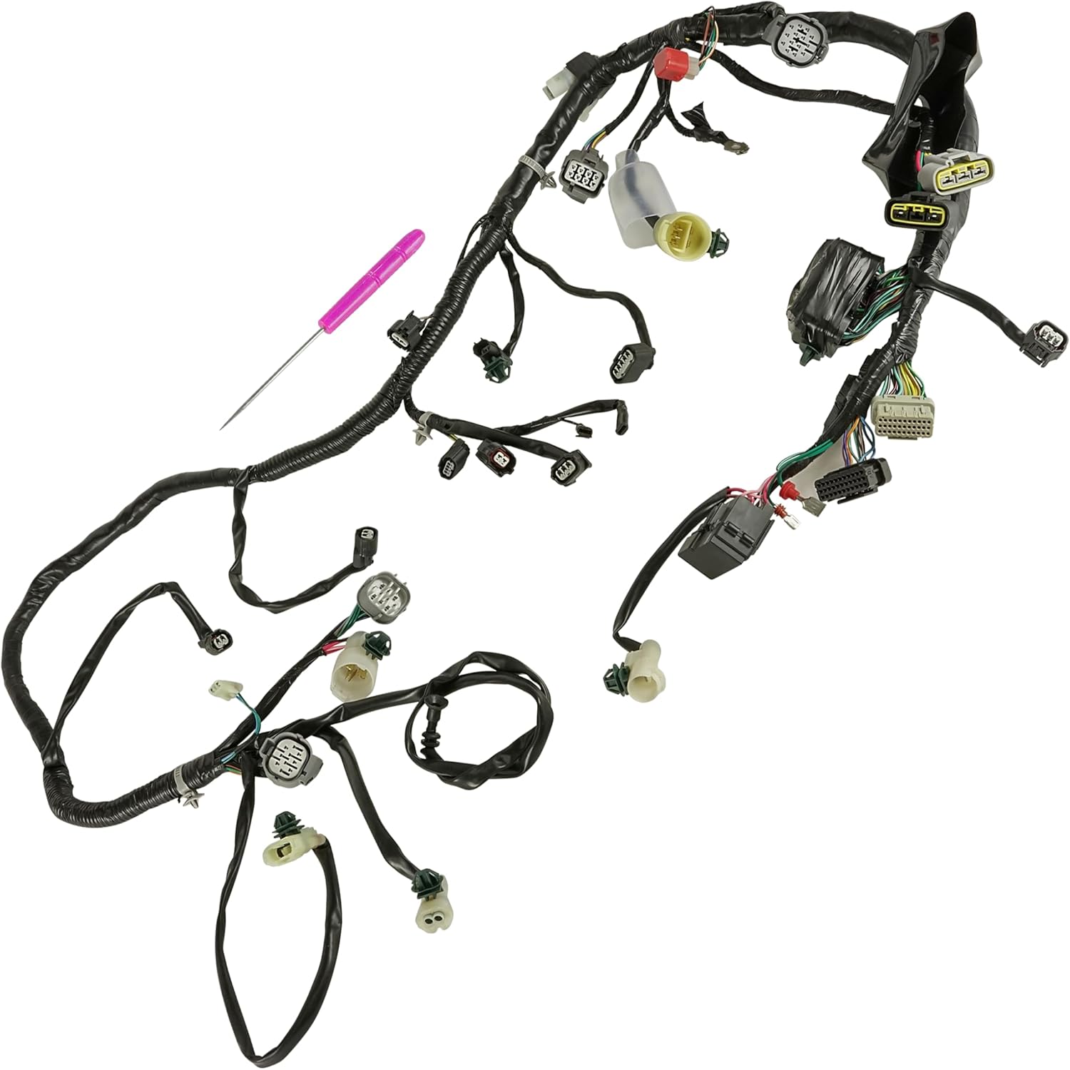 Caltric Wire Harness Compatible with Honda Rancher 420 TRX420FM 2009-2013 32100-HP5-A41 32100-HP5-A40