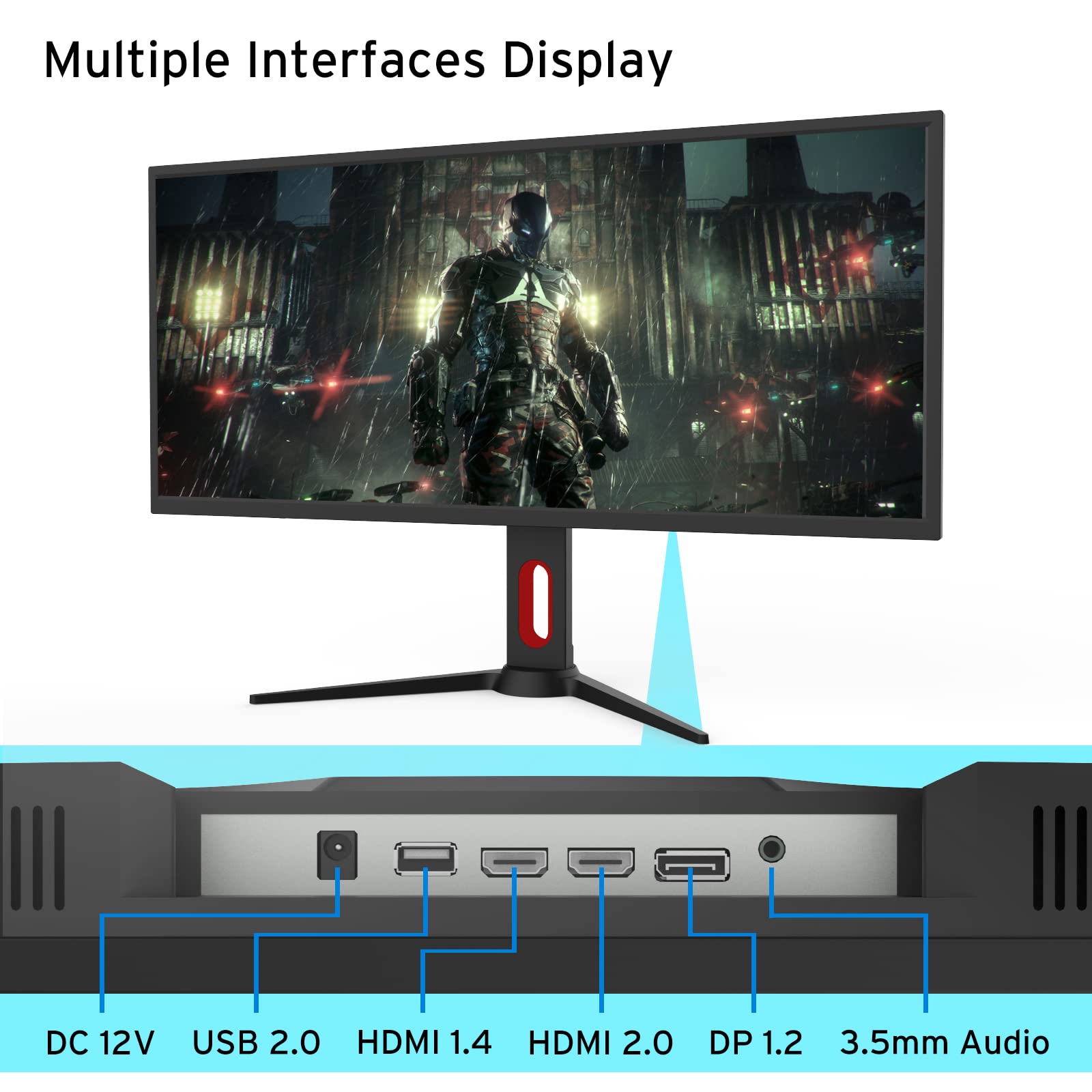 コガハラ　テレビモニター LCD-GCWQ341XDB | 広視野角ADSパネル採用＆UWQHD対応34型