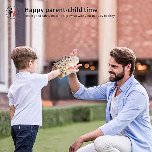 Miniatura 2 de Juguete de marioneta de dinosaurio para niños de 8 a 12 años juguetes de dinosaurio Geyiie para decoraciones de Halloween juguetes de batalla de