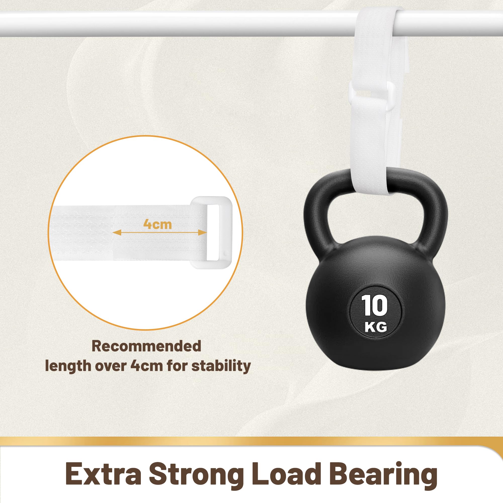 Fascette Fermacavi Riutilizzabili - 5 Metri X 2.5 Cm Con 25 Fibbie, Nero, Per Cable Management - Foto 6