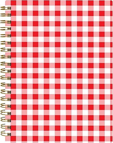 Miniatura 8 de Cuaderno de espiral con tapa dura A5 para mujer, 6 x 8.3 pulgadas, 60 hojas de 120 páginas de papel grueso, lindo cuaderno de escritura a rayas