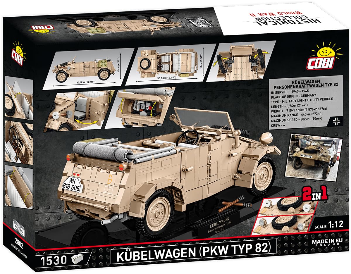 COBI Executive Edition Historical Collection 2802 2802 - Carrito de cubo