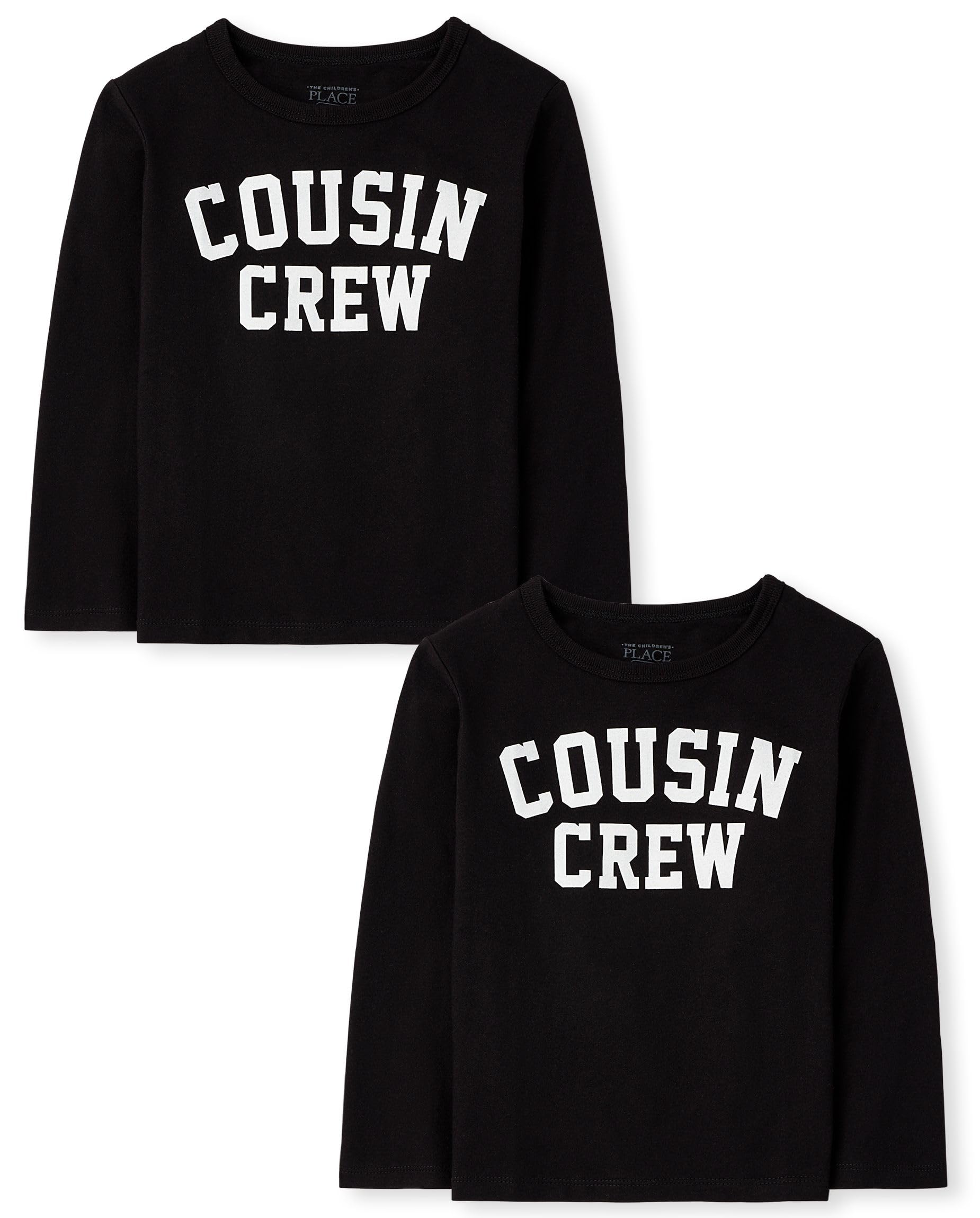 The Children's Place Baby Boys' and Toddler Assorted Everyday Long Sleeve Graphic T-Shirts,multipacks