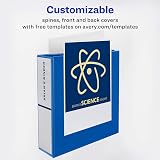 Avery Durable View 3 Ring Binder, 3" Slant Rings, 1 Blue Binder – view 4