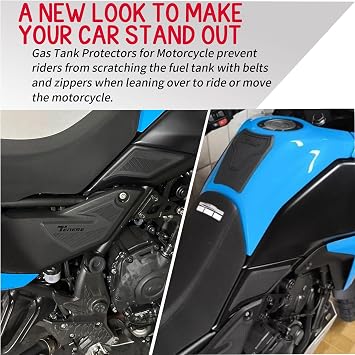 Motorcycle 5 PCS Tank Pads Frame Fuel Gas Tank Traction Pad Protector fit for YA&MA&HA Tenere 700 TENERE700 XTZ700 2025 2026 T700 Rally Accessories