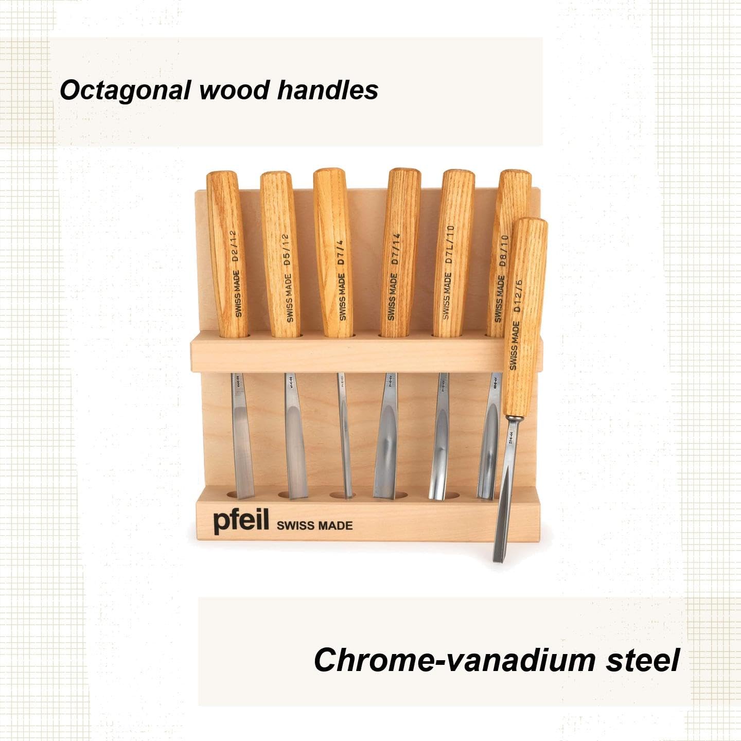 Pfeil "Swiss Made" Intermediate Set Of 7 Tools