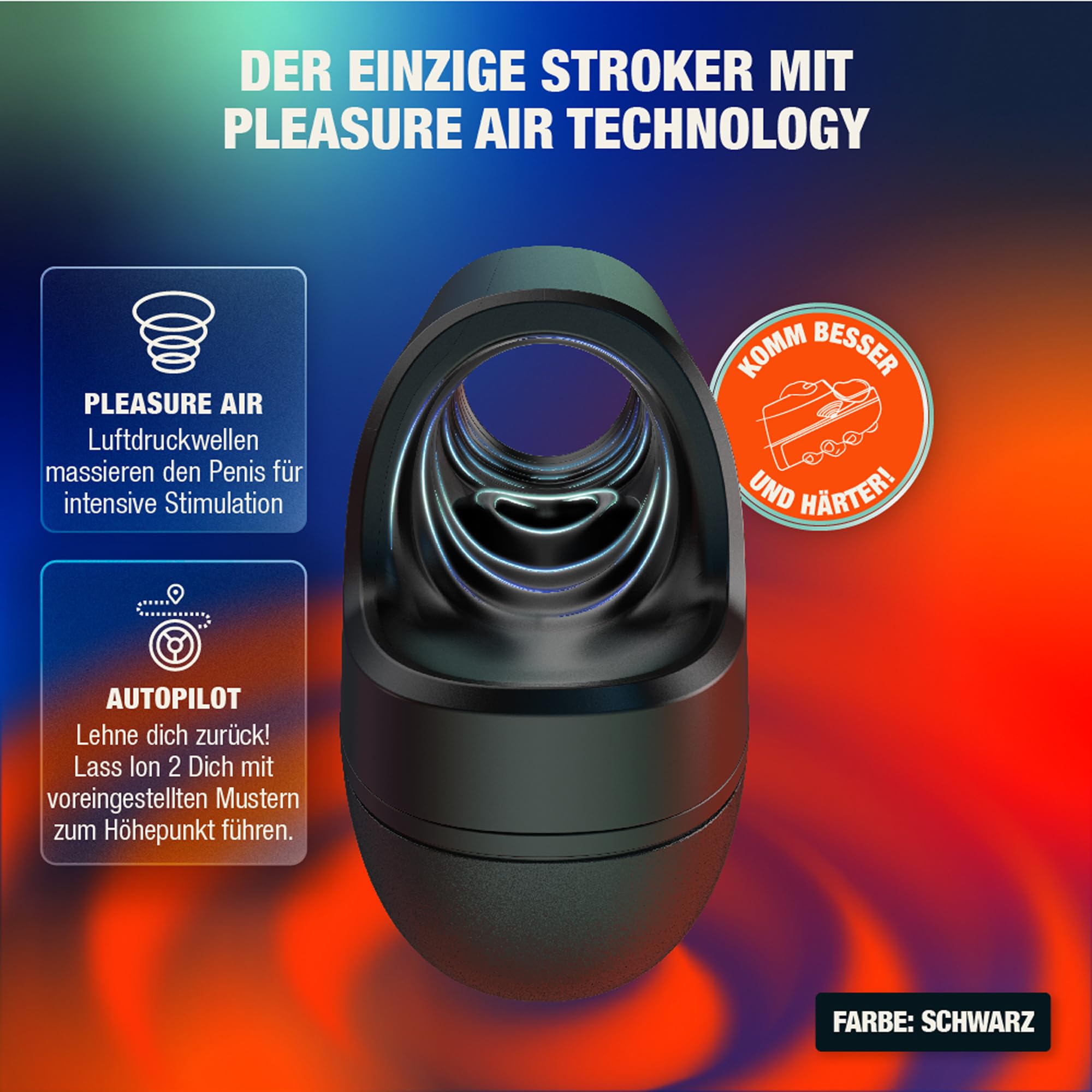 Arcwave Ion 2 Masturbator für Männer Saugendes Silikon-Sexspielzeug Stroker