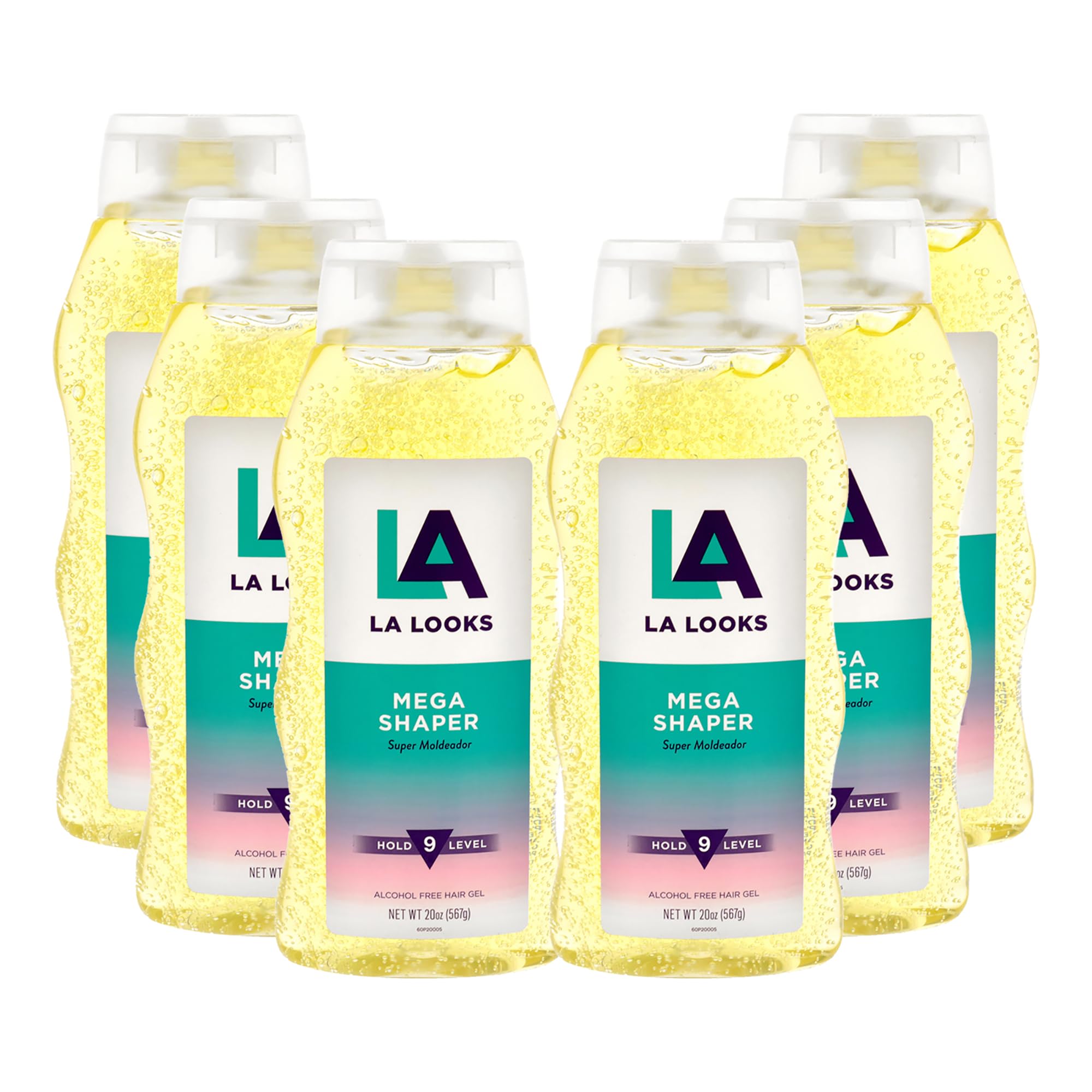 Amazon.com : L.A. Looks Mega Shaper Hair Gel - Mega Level 9 Hold