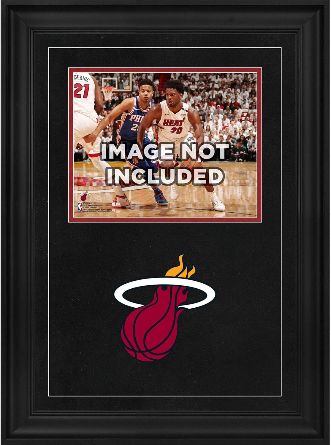 Miami Heat Deluxe 8" x 10" Horizontal Photograph Frame with Team Logo - Basketball Other Display Cases