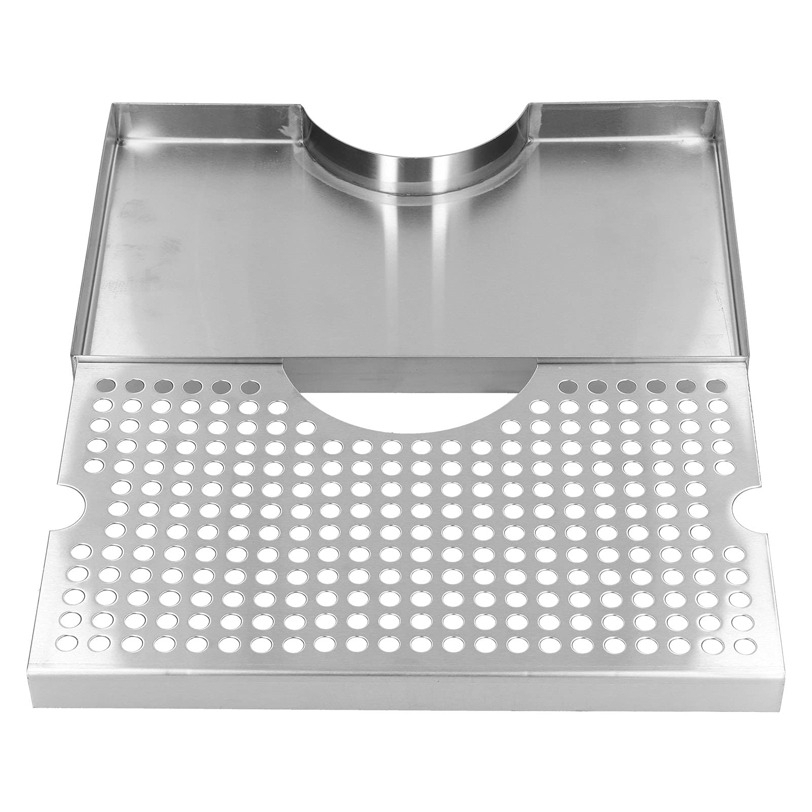 VASSOIO IN ACCIAIO INOX RETTANGOLARE 25x20CM 8007163202175