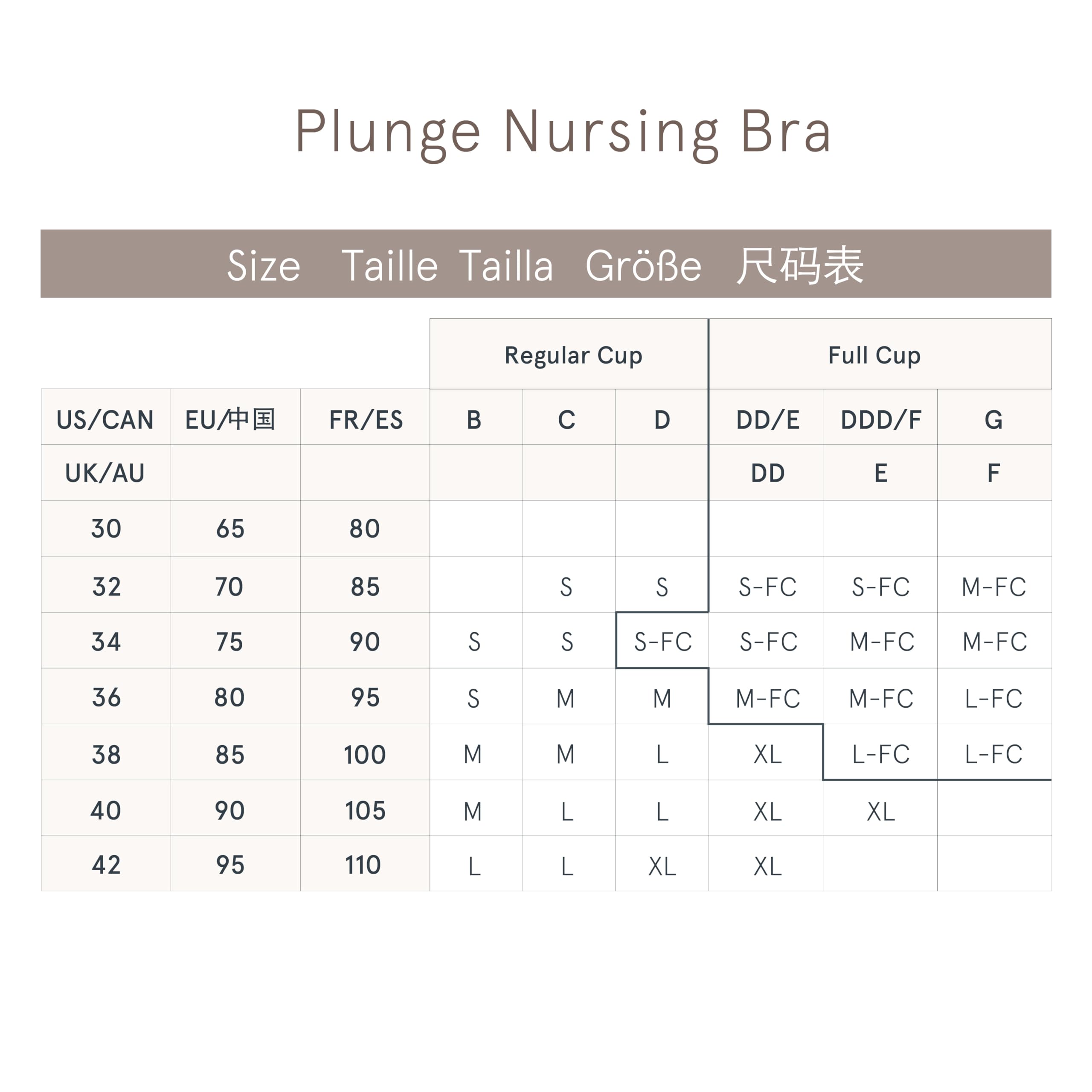 Bravado! Designs Sostenible Maternity & Nursing Bra for Breastfeeding Plunge Wireless Seamless V-Neckline Bra B to G Cup
