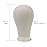EERYA 21 Inch Wig Head Set for Wig Making Display Styling Poly Canvas Block Head with Mount Hole Mannequin Manikin Head Stand( 21 Inch)