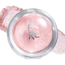 FOCALLURE Galaxy Glow Highlighter Makeup, High Impact Shimmer Dewy Finish, Silky Soft Cream Texture, Long-Lasting Luminizer for Face Eyes Body, PK04