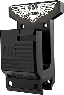 Wall Mount for Rifle + PMAG,AR15 Wall Rack Holder Rifle Wall Mount,Safe Wall Garage,Room Mounting Rifle Rack Withstand 300Lbs of Tension - Bugleman