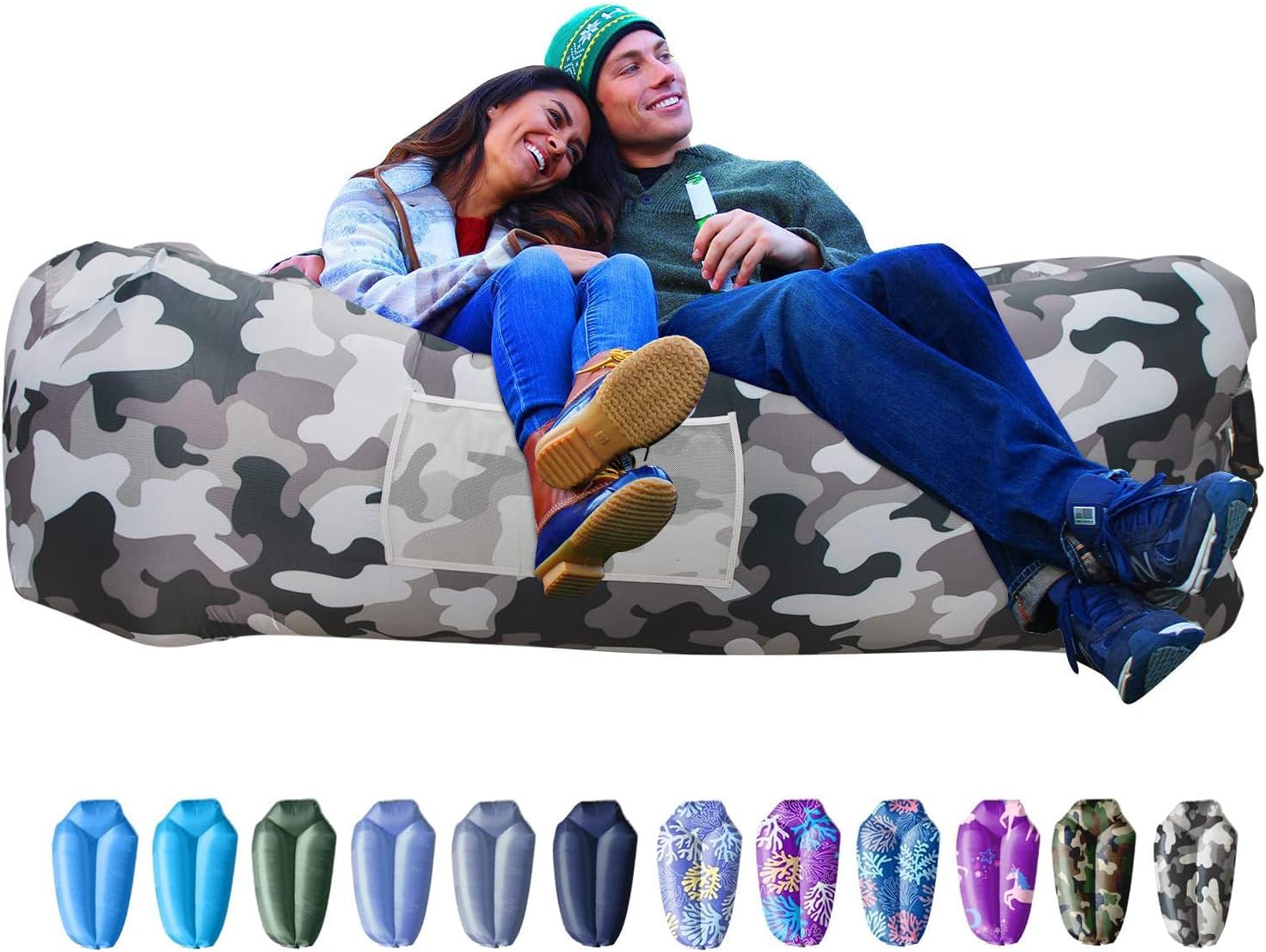 AlphaBeing Inflatable Couch Air Lounger