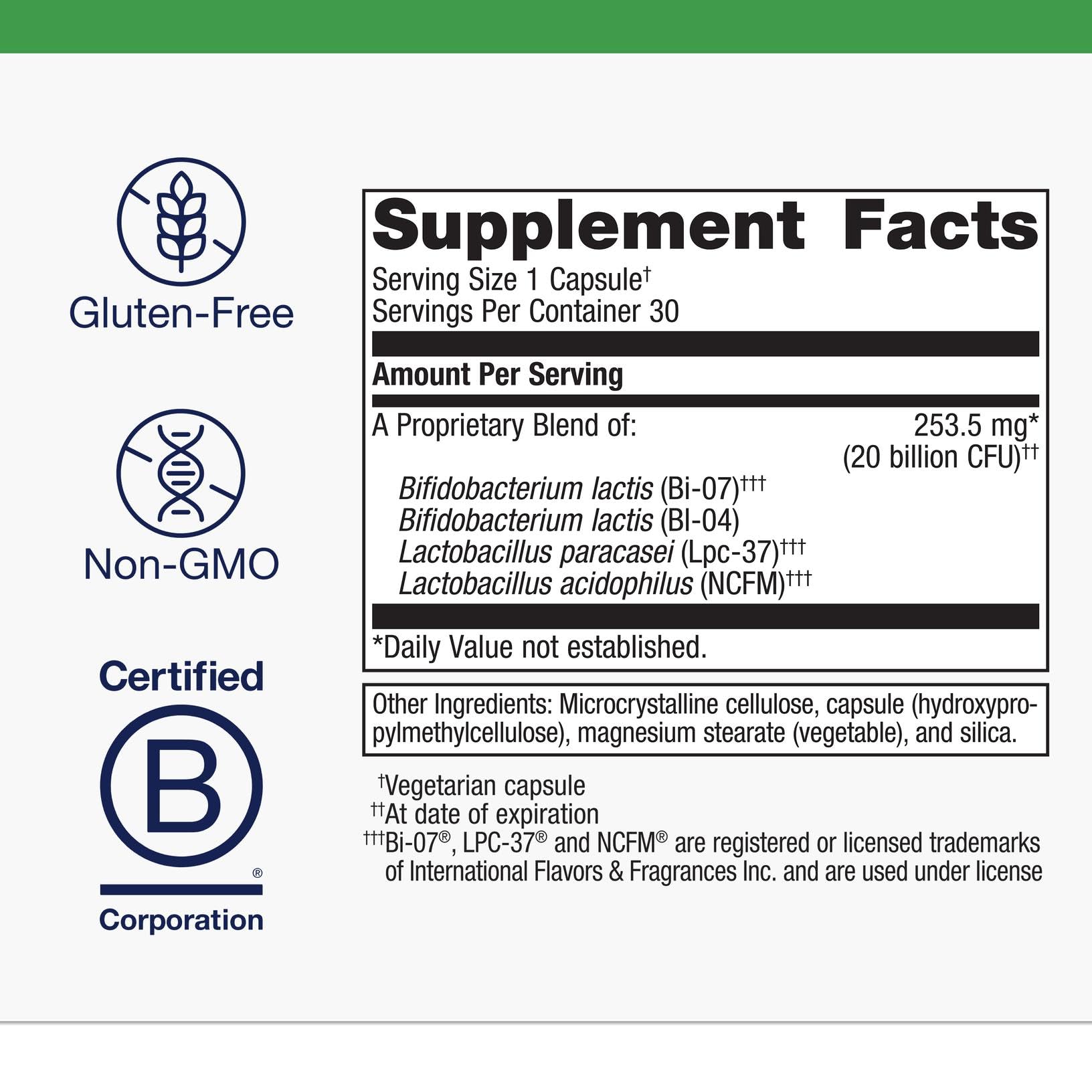 Metagenics UltraFlora Restore Probiotic, 20 Billion CFU, Shelf Stable — Amazon image 4