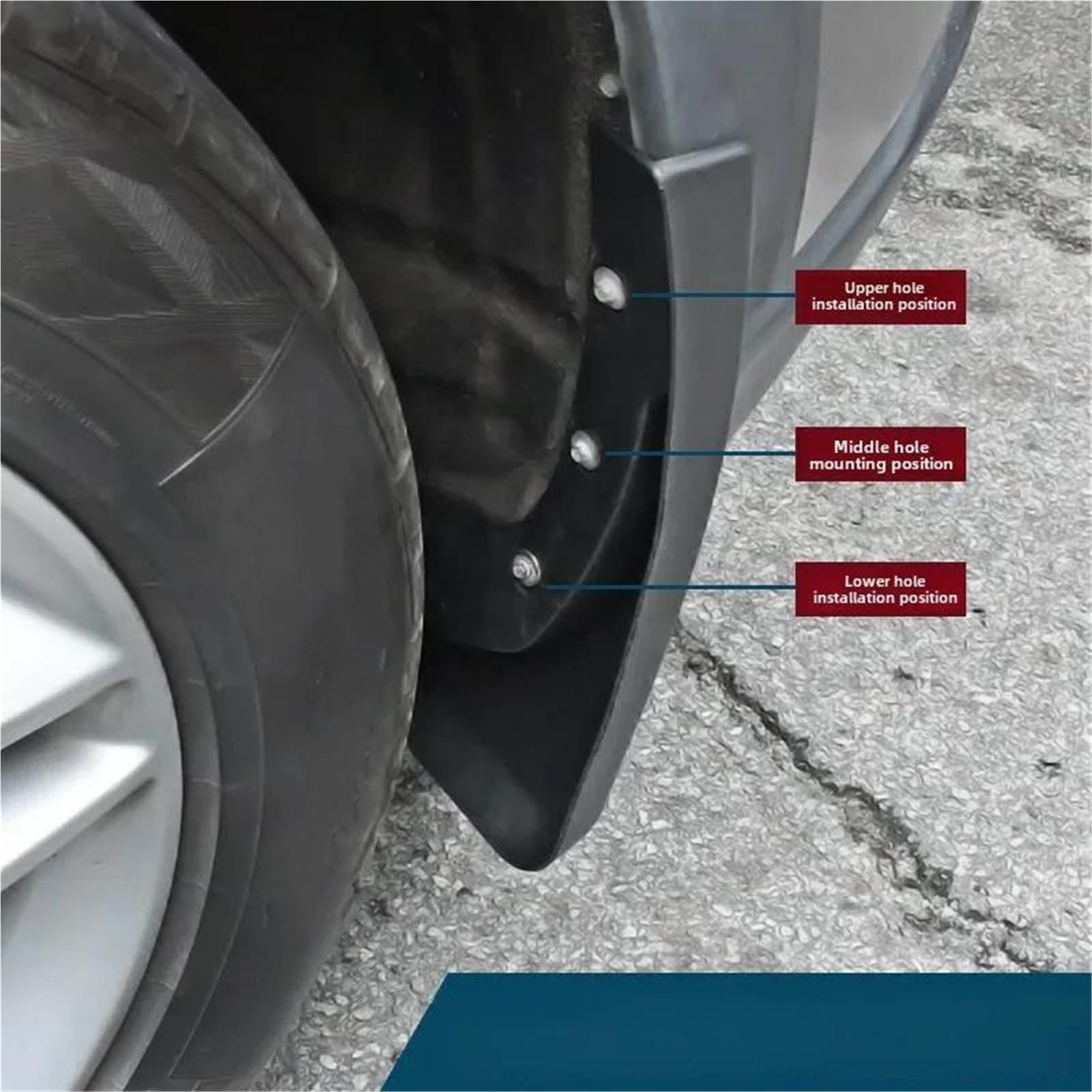 Auto Schlammklappen Für Peugeot Für 3008 Für GT 2017 2018 2019 2020 2021 2022 2023 Auto Vorne Hinten Rad Kotflügel Spritzschutz Schmutzfänger