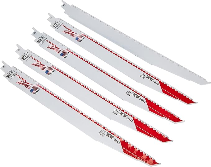 Slv/5 x 2 BiMetal Super Sawzall Demolition Blade (48005027)2