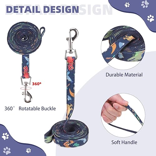 Miniatura 47 de KOOLTAIL Juego de arnés y correa para perros pequeños y medianos, arnés de malla suave sin tirones para perro, cómodo chaleco acolchado