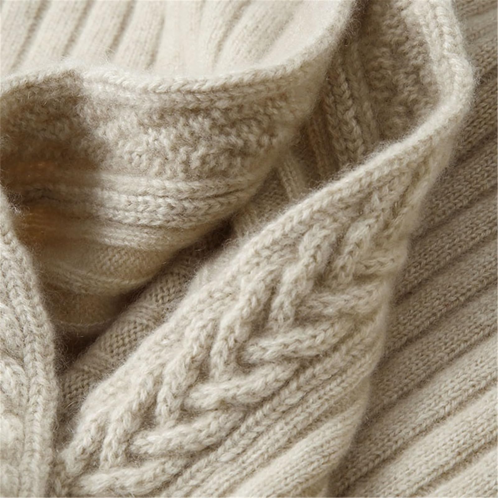 Chal de cachemir Nvshi, grueso, ideal for otoño e invierno. Abrigo cálido con borlas Chal de invierno